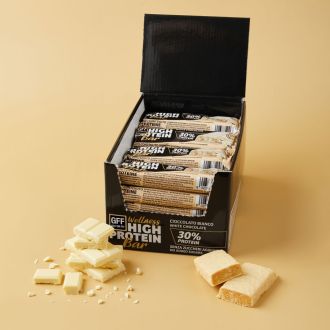 Barretta proteica al cioccolato bianco – 1 scatola – 30 pz