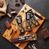 Barretta proteica al cioccolato fondente 02