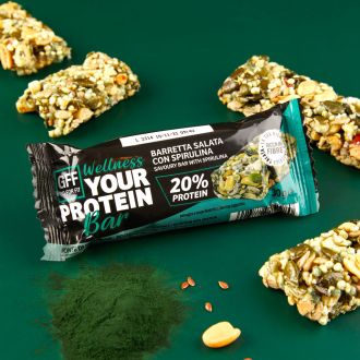 Barretta proteica con alga spirulina – 1 pz