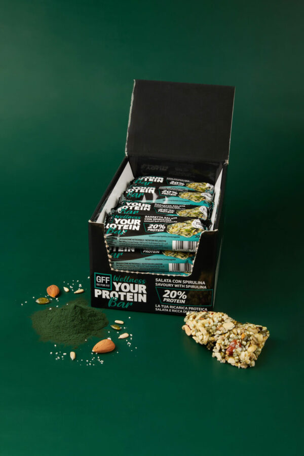 Barretta proteica con alga spirulina 3