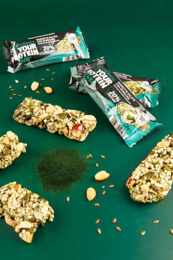 Barretta proteica con alga spirulina 00