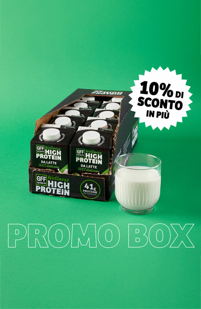Latte proteico – 1 cartone da 10 pz – 500ml