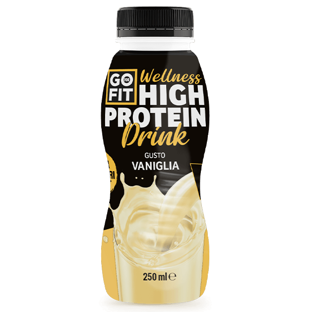 Gustoso drink proteico Vaniglia, bevanda proteica con 25 grammi di proteine