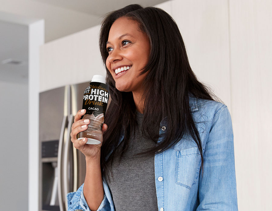 drink proteico al cioccolato go for fit