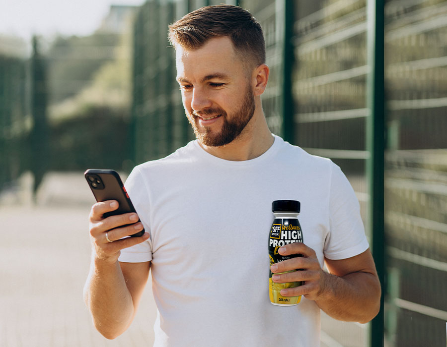 drink proteico alla vaniglia go for fit