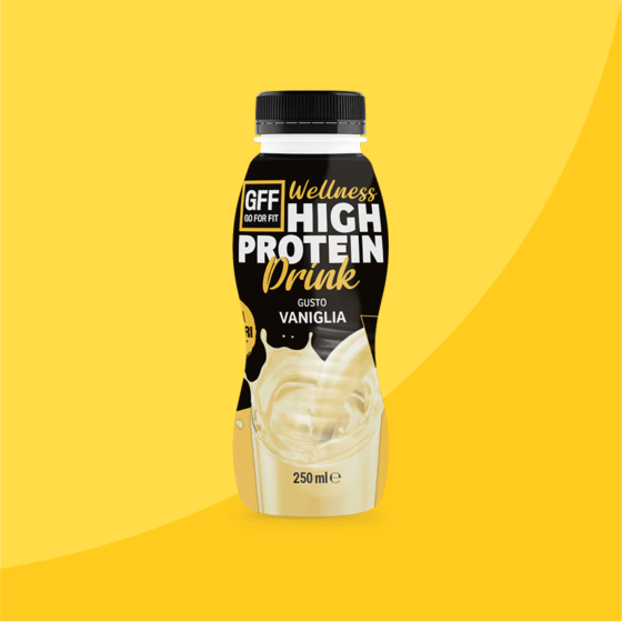 GFF Go for fit - drink proteico alla vaniglia bevanda proteica alla vaniglia